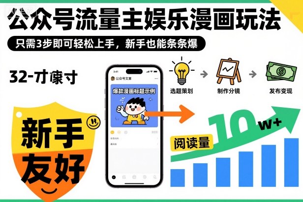 ‍‬⁢‍⁡‍‍⁡​⁣⁤‍‬⁡⁣⁢​⁣‍⁣‌‌⁢​⁡⁡‌​⁢⁣⁢​⁢‌​⁣‬​⁣‬‬⁣⁢​⁢⁣公众号流量主娱乐漫画玩法，只需3步即可轻松上手，新手也能条条爆-404软件工作室