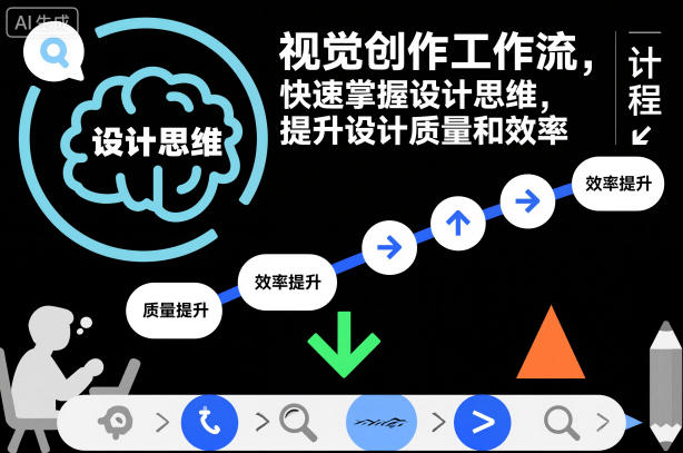 视觉创作工作流，快速掌握设计思维，提升设计质量和效率-404软件工作室