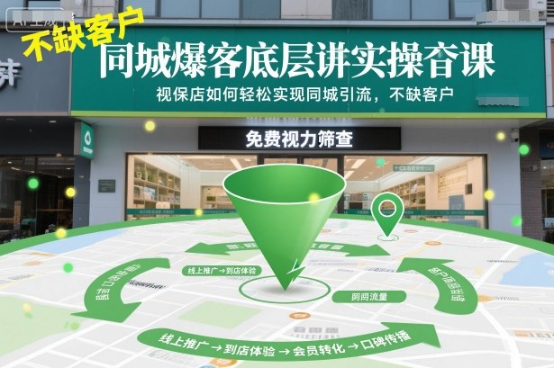 同城爆客底层实操课，视保店如何轻松实现同城引流，不缺客户！-404软件工作室